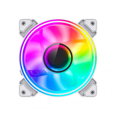 Кулер до корпусу Gamemax Dual Ring Infinity WH