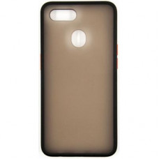 Чохол до мобільного телефона Dengos Oppo A5s (black) (DG-TPU-MATT-36)