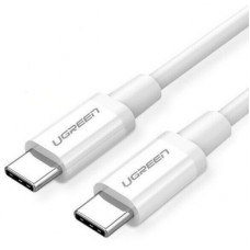 Дата кабель USB-C to USB-C 1.0m US264 ABS Shell White Ugreen (60518)