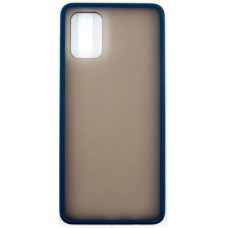 Чохол до мобільного телефона Dengos Samsung Galaxy A71 (blue) (DG-TPU-MATT-35)
