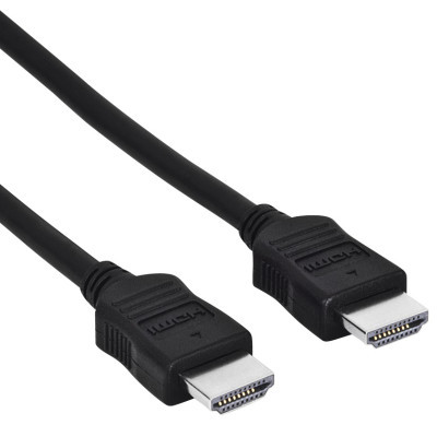 Кабель мультимедійний HDMI to HDMI 1.5m Black Hama (00205000)