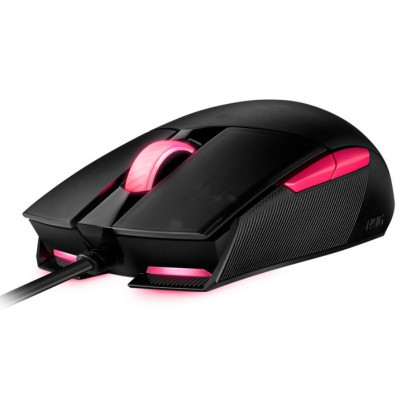 Мишка ASUS ROG Strix Impact II Electro Punk RGB Black (90MP01U0-BMUA00)