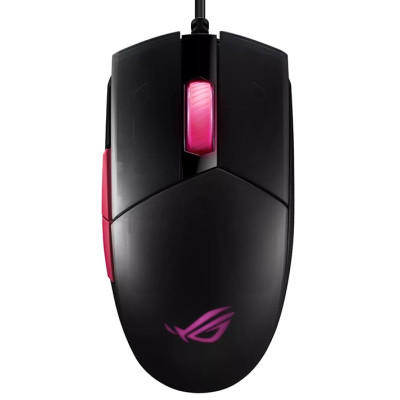 Мишка ASUS ROG Strix Impact II Electro Punk RGB Black (90MP01U0-BMUA00)