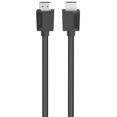 Кабель мультимедійний HDMI to HDMI 1.5m Black Ethernet 4K Hama (00205005)