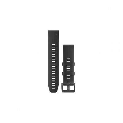 Ремінець до смарт-годинника Garmin fenix 5 Plus 22mm QuickFit Black Leather (010-12740-01)
