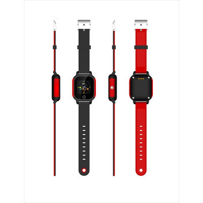 Смарт-годинник UWatch GW700S Kid smart watch Black/Red (F_86983)