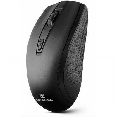 Мишка REAL-EL RM-308 Wireless Black