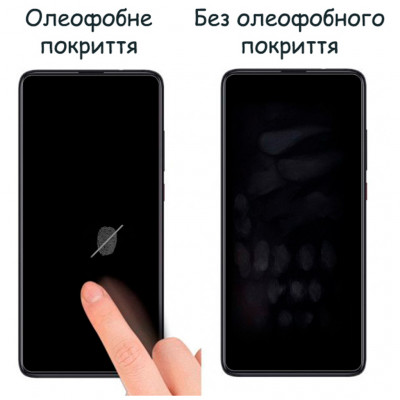 Скло захисне Drobak Anty Spy для Samsung Galaxy M33 5G (Black) (444495)
