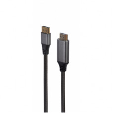 Кабель мультимедійний DisplayPort to HDMI 1.8m 4K 60Hz Cablexpert (CC-DP-HDMI-4K-6)