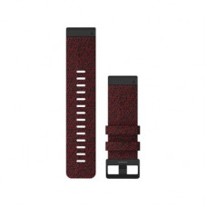 Ремінець до смарт-годинника Garmin fenix 6X 26mm QuickFit Heathered Red Nylon (010-12864-06)