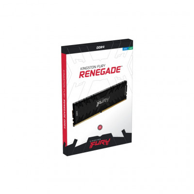 Модуль пам'яті для комп'ютера DDR4 16GB (2x8GB) 3200 MHz Renegade Black Kingston (KF432C16RBK2/16)