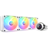 Система водяного охолодження NZXT Kraken RGB 360mm AIO liquid cooler w/Display, (RL-KR360-W1)