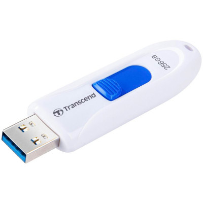 USB флеш накопичувач Transcend 256GB JetFlash 790 White USB 3.1 (TS256GJF790W)