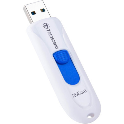 USB флеш накопичувач Transcend 256GB JetFlash 790 White USB 3.1 (TS256GJF790W)