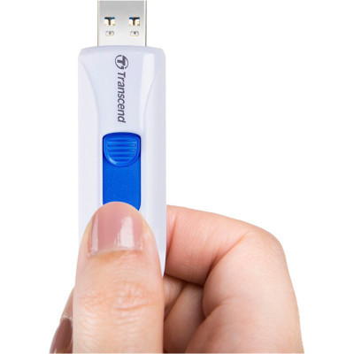 USB флеш накопичувач Transcend 256GB JetFlash 790 White USB 3.1 (TS256GJF790W)