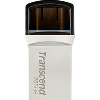USB флеш накопичувач Transcend 256GB JetFlash 890 USB 3.1/Type-C (TS256GJF890S)