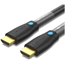 Кабель мультимедійний HDMI to HDMI 10.0m V2.0 Engineering 4K 60Hz 18Gbps HD 7.1 PVC Black Vention (AAMBL)