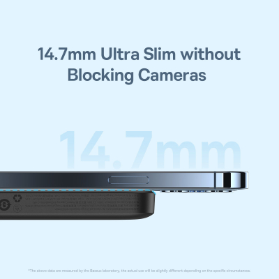 Батарея універсальна Baseus Wireless Magnetic Mini 10000mAh 20W, Black (PPCX030001\PPCXM10) (P10022100112-00)