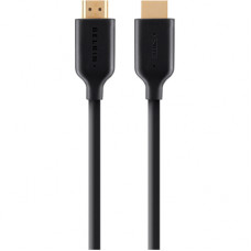 Кабель мультимедійний HDMI to HDMI 1.0m 4K/Ultra HD Belkin (F3Y021BT1M)