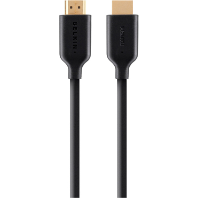 Кабель мультимедійний HDMI to HDMI 1.0m 4K/Ultra HD Belkin (F3Y021BT1M)