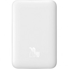 Батарея універсальна Baseus Wireless Magnetic Mini 10000mAh 20W, White (PPCX030002\PPCXM10) (P10022100212-00)