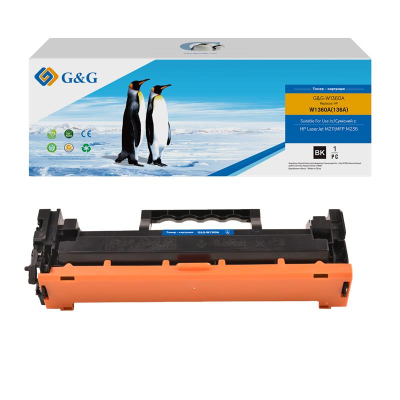 Картридж G&G HP 136A LJ M211/M212/M236 Black (1150 ст) AO-чип (G&G-W1360A_NC)