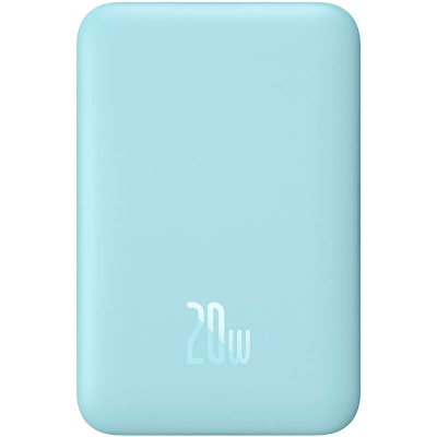 Батарея універсальна Baseus Wireless Magnetic Mini 10000mAh 20W, Blue (PPCX030003\PPCXM10) (P10022100312-00)