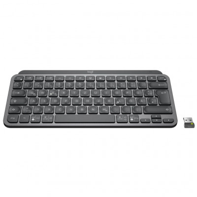 Клавіатура Logitech MX Keys Mini For Business Wireless Illuminated UA Graphite (920-010608)
