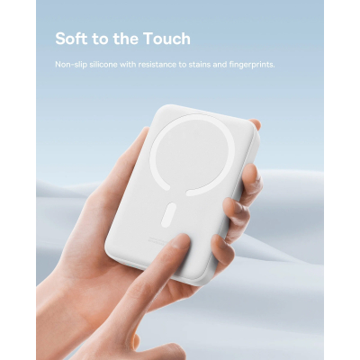 Батарея універсальна Baseus Magnetic Mini 10000mAh 30W, White (PPCX110002\PPCXM1030) (P10022105212-01)