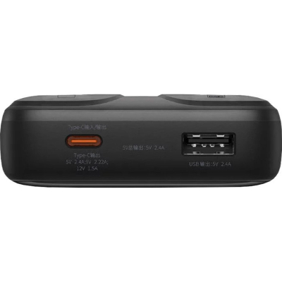 Батарея універсальна Baseus Comet Series Dual Display 20000mAh 30W, Black (P10022509112-00) (P10022509112-02)