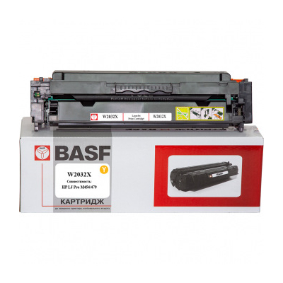 Картридж BASF HP LJ Pro M454/479 6000 ст. Yellow W2032X (BASF-KT-W2032X)