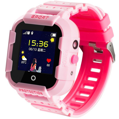 Смарт-годинник UWatch KT03 Kid sport smart watch Pink (F_86976)