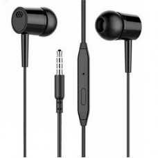 Навушники Denmen HF DR02 3.5mm 1.2 м Black (DE-DR02-BK)