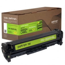 Картридж Patron HP 312A (CF382A) Green Label, yellow (PN-312AYGL)