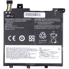Акумулятор до ноутбука LENOVO L17M2PB2-68-2S1P 7.6V 4500mAh PowerPlant (NB481743)