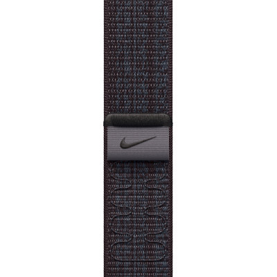 Ремінець до смарт-годинника Apple 41mm Black/Blue Nike Sport Loop (MUJV3ZM/A)