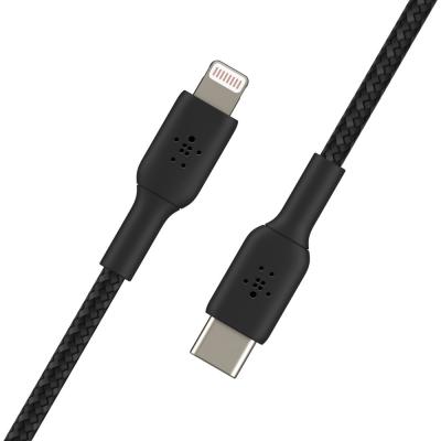 Дата кабель USB-C to Lightning 2.0m Belkin (CAA004BT2MBK)