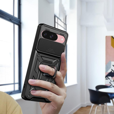 Чохол до мобільного телефона BeCover Military Google Pixel 9 Black (712184)