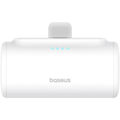 Батарея універсальна Baseus Compact 4900mAh 20W Lightning, White (PPWC05I) (P10068304212-00)