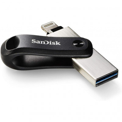 USB флеш накопичувач SanDisk 64GB iXpand Go USB 3.0 /Lightning (SDIX60N-064G-GN6NN)