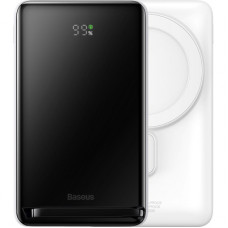 Батарея універсальна Baseus Magnetic Bracket 10000mAh 20W, White (PPCXZ10) (PPCX000002)