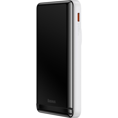 Батарея універсальна Baseus Magnetic Bracket 10000mAh 20W, White (PPCXZ10) (PPCX000002)