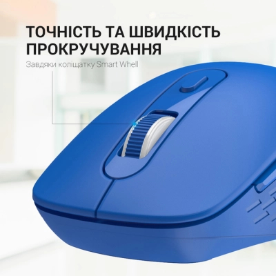 Мишка OfficePro M230C Silent Click Wireless/Bluetooth Blue (M230С)