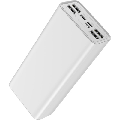 Батарея універсальна Baseus Amblight Digital Quick 30000mAh 65W, White (PPLG000102)