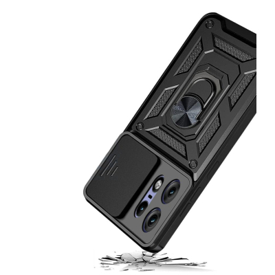 Чохол до мобільного телефона BeCover Military Motorola Edge 50 Pro Black (712161)