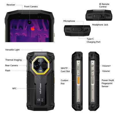 Мобільний телефон Ulefone Armor Mini 20T Pro 8/256Gb Black (6975326663236)