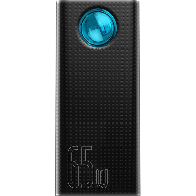 Батарея універсальна Baseus Amblight Digital Quick 30000mAh 65W, Black (PPLG00101)