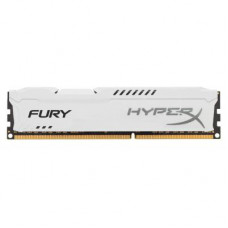 Модуль пам'яті для комп'ютера DDR3 8Gb 1600 MHz HyperX Fury White Kingston Fury (ex.HyperX) (HX316C10FW/8)