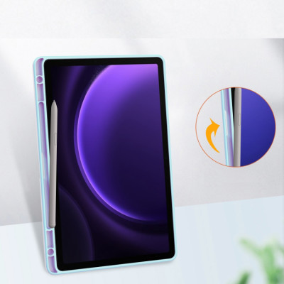 Чохол до планшета BeCover Soft Edge stylus holder Samsung Tab S9 (SM-X710/SM-X716)/S9 FE (SM-X510/SM-X516B) 11.0