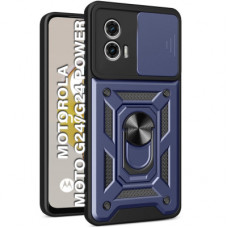 Чохол до мобільного телефона BeCover Military Motorola Moto G24/G24 Power Blue (710723)